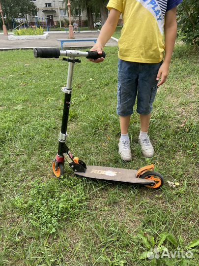 Самокат детский двухколесный бу