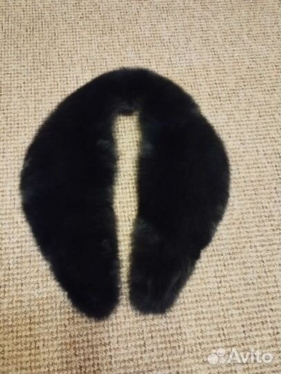 Меховой воротник из песца