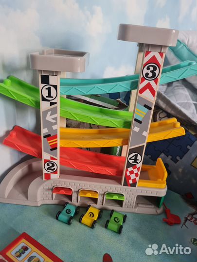 Автотрек с машинками