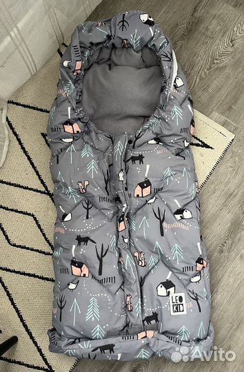 Зимний конверт leokid (кокон)