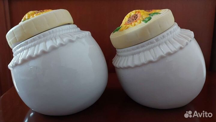 Посуда сахарница набор из 2х штук