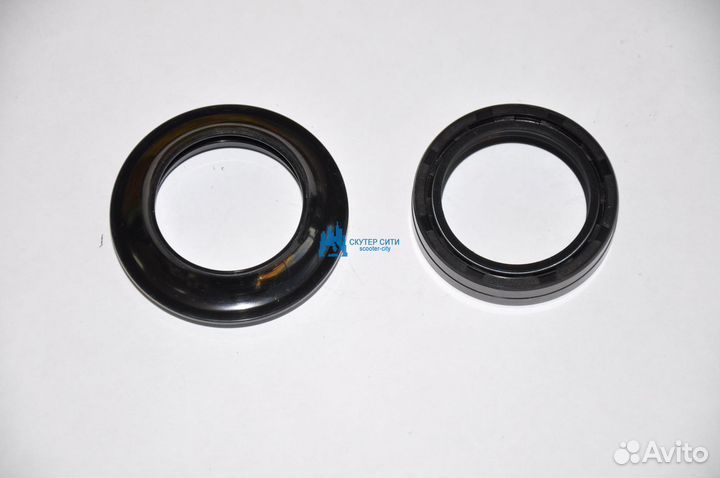 Сальник 37x50x11вилки +пыльник TR-250R/kayo T2 (Ар