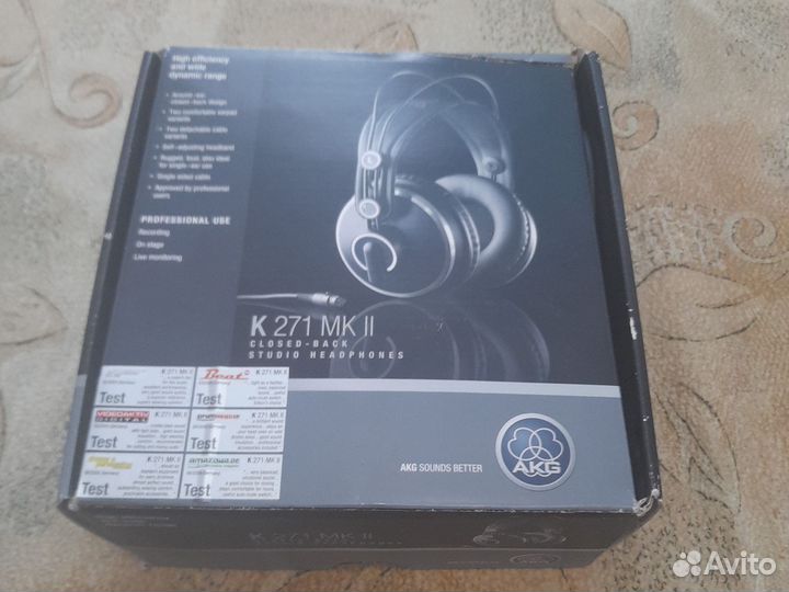 Наушники AKG K 271 MK II