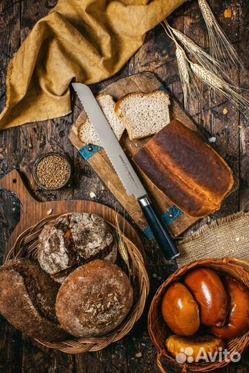 Нож для хлеба samura MO-V SM-0055/K