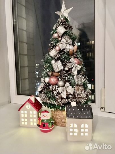 Новогодний венок на дверь