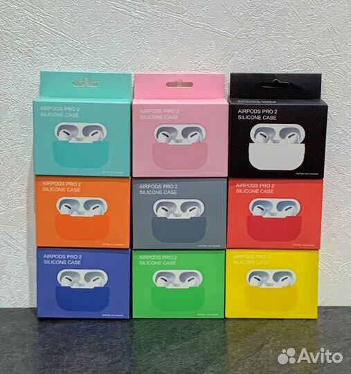 Airpods Pro 2 (Prem+ Airoha Type-C) + чехол