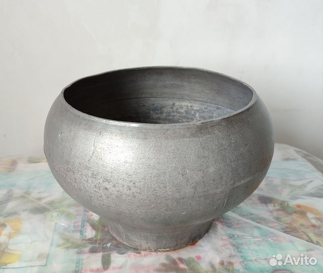 Чугунок алюминевый с крышкой