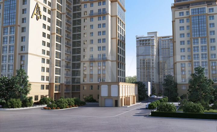 2-к. квартира, 54,4 м², 11/20 эт.