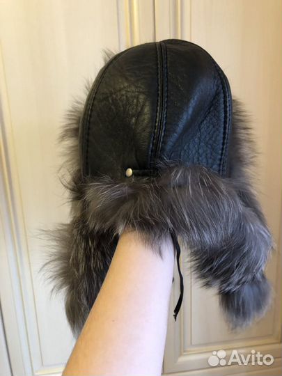 Шапка из чернобурки