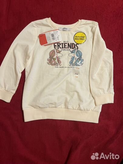 Толстовка для девочки 116 122