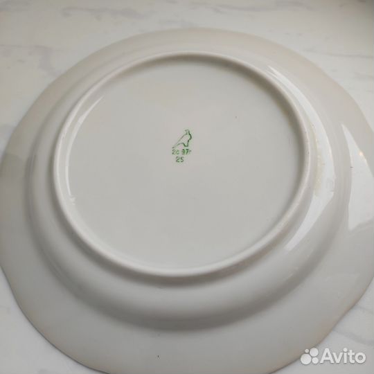 Тарелка СССР Дулево