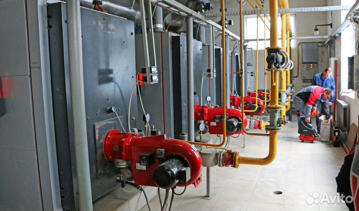 Монтаж промышленной котельной под ключ