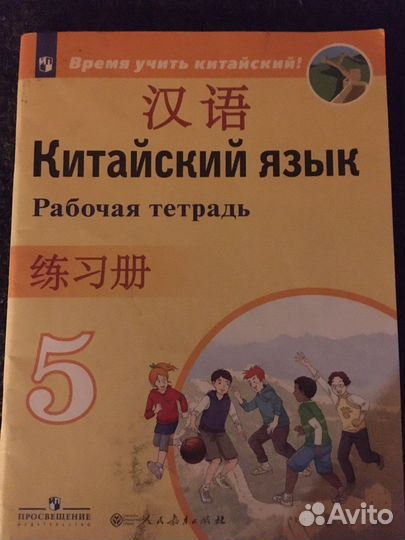 Китайский язык 5 класс. Рабочая тетрадь. Новая