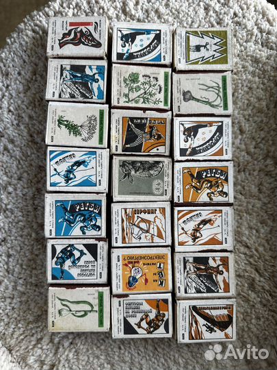 Спички СССР коллекция