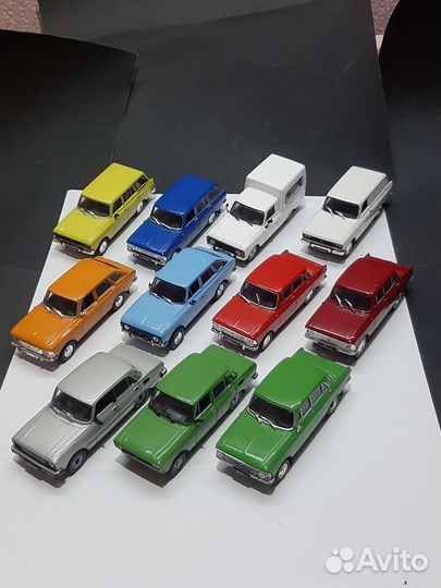 Коллекционные модели 1:43 СССР: иж, Москвич