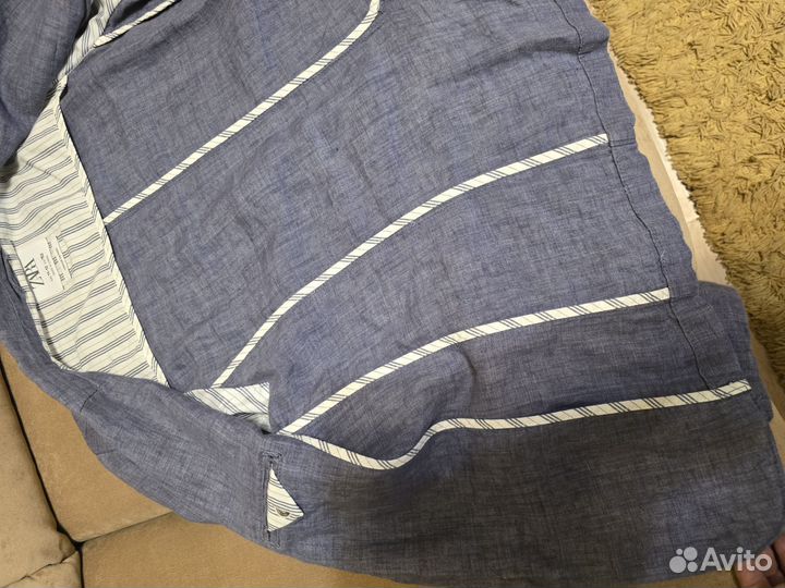 Пиджак лён zara для мальчика