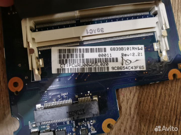 Ноутбук HP compaq CQ58 мать