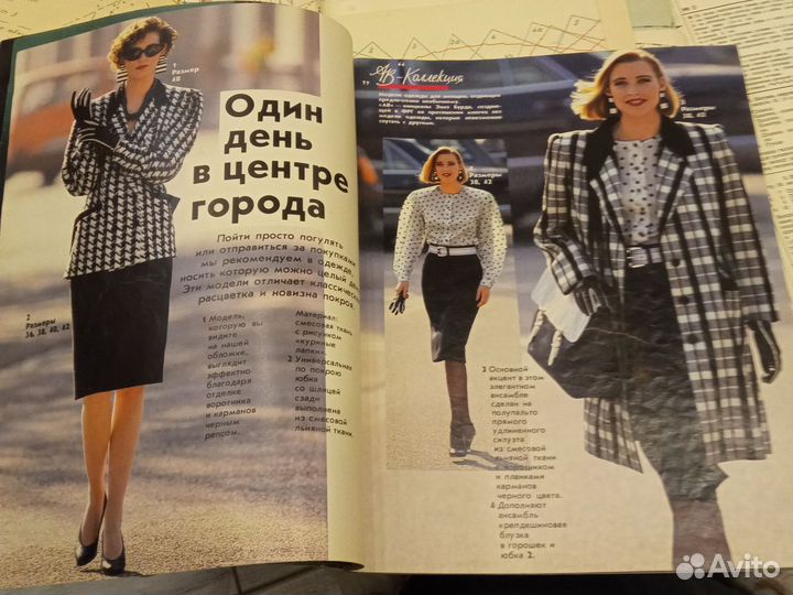 Коллекционный журнал Burda Moden 1/1987