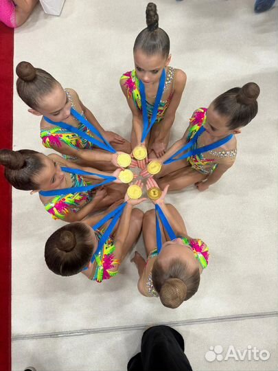 Групповые купальники для художественной гимнастики