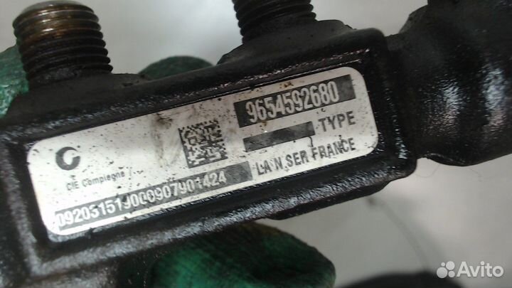 Рампа топливная Citroen Berlingo, 2009