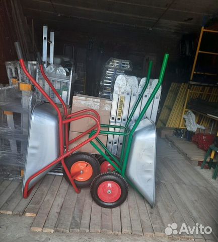 Тачки тележки садово строительные 1-о и 2-х колесн