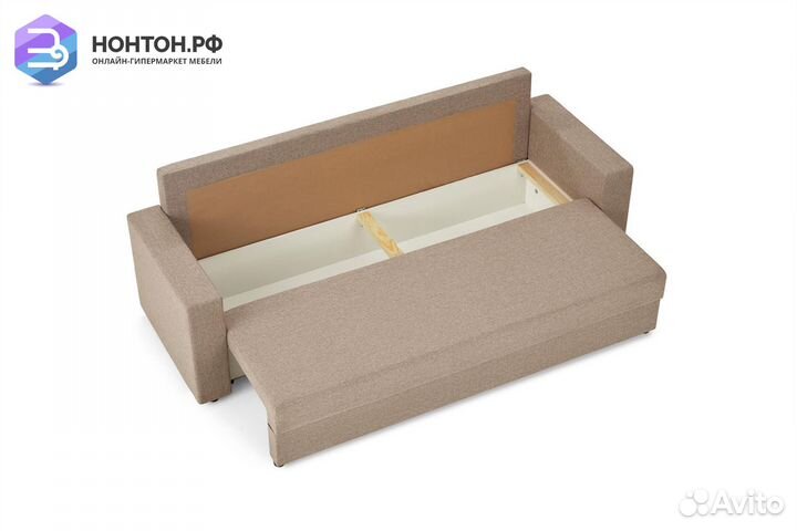 Диван еврокнижка Торонто бежевый