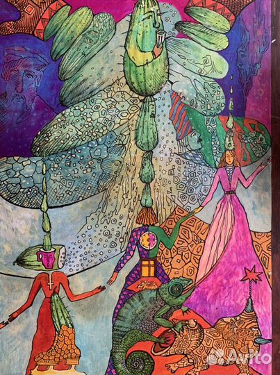 Картина маслом СССР Спасская