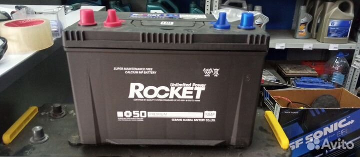 Аккумулятор морской Rocket 95 ah для лодки