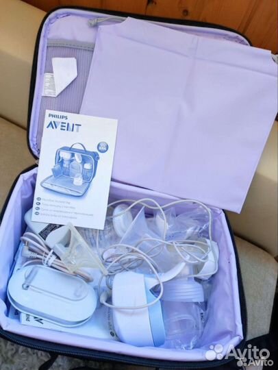 Молокоотсос avent электрический