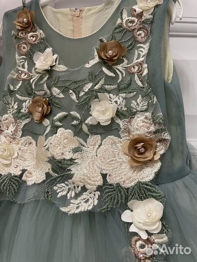 Нарядное платье для девочки 116 122