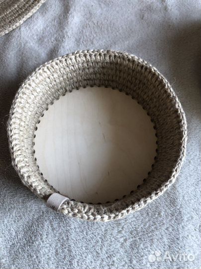 Корзина из джута