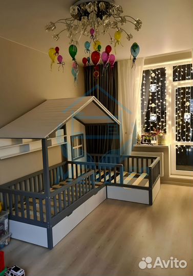 Детская кровать домик