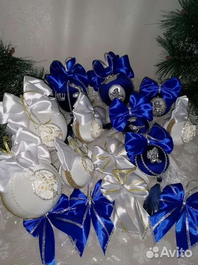 Ёлочные шары игрушки