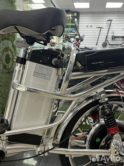 Электровелосипед с 2 аккумуляторами