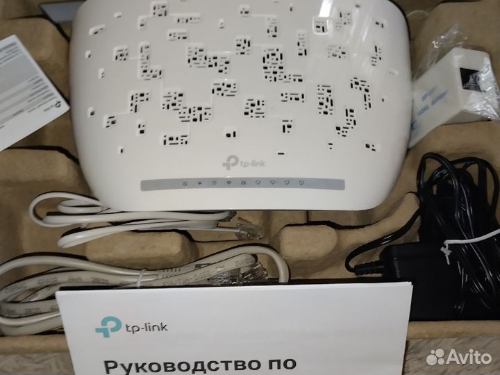 Wifi роутер tp link n300 c adsl2+ модем