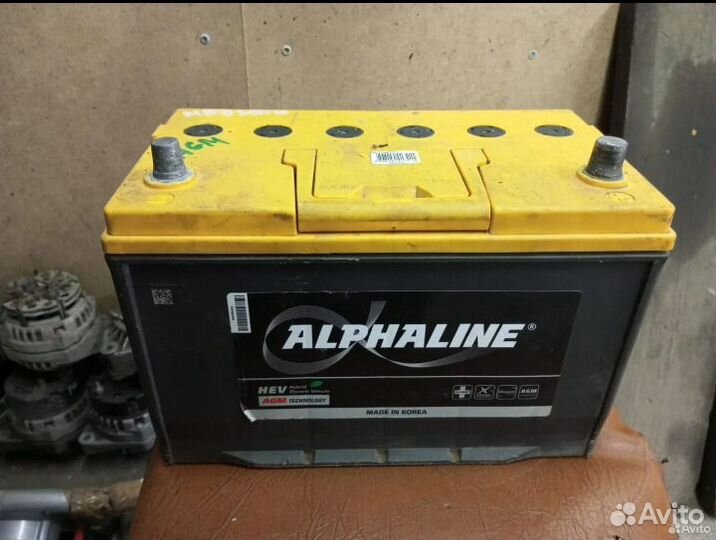 Агм 90Ah полярность обратная