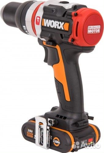 Дрель-шуруповерт аккумуляторная Worx WX354 ударная