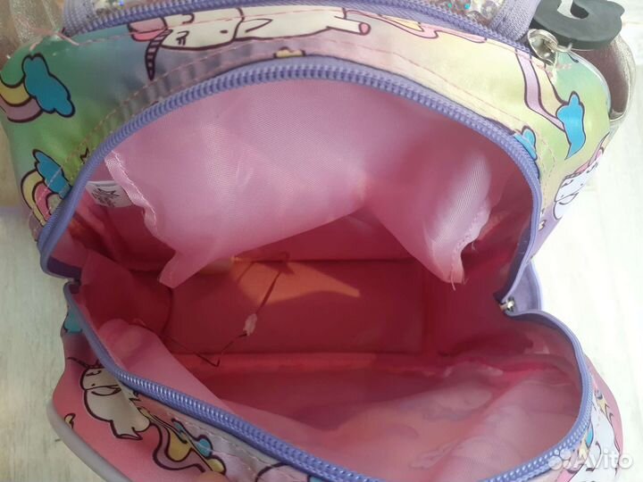 Рюкзак для девочки светящийся