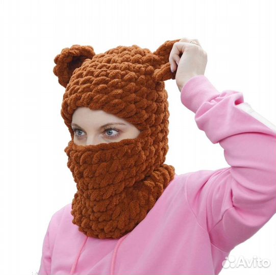 Балаклава плюшевая