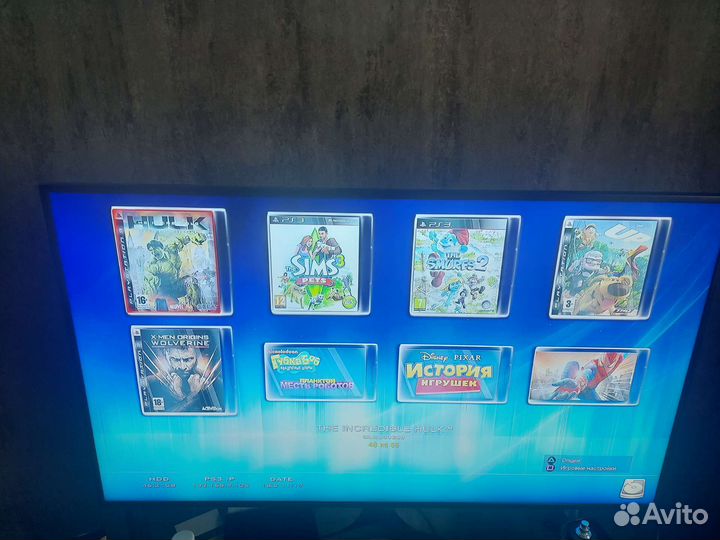 Sony PS3 super slim 500г