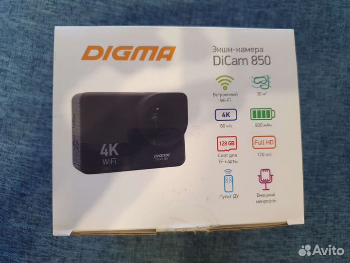 Экшн камера DiCam 850