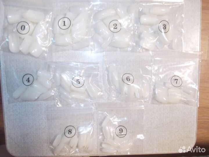 Gordana Типсы для ногтей / 500шт