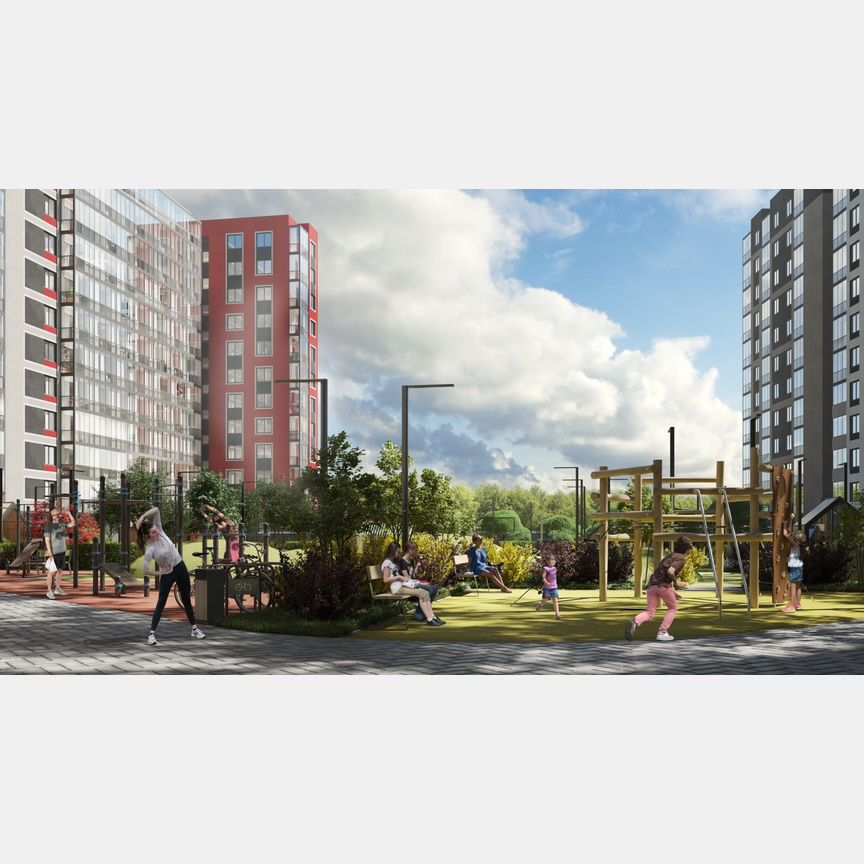 1-к. квартира, 41,6 м², 4/12 эт.