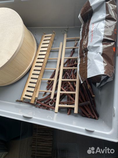 Клетка для хомяка с аксессуарами