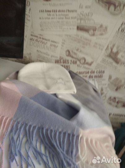 Комплект шапка и палантин