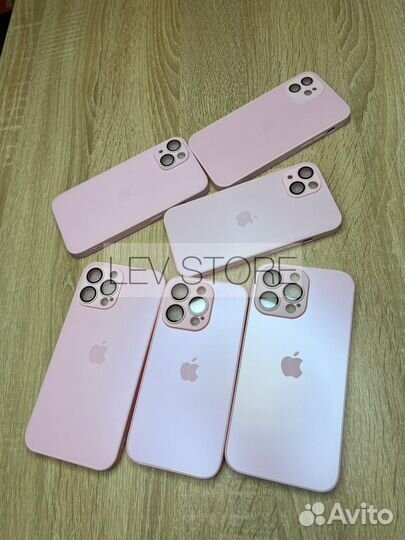 Чехол на iPhone 11/12/13/14/ Розовый Pink MagSafe