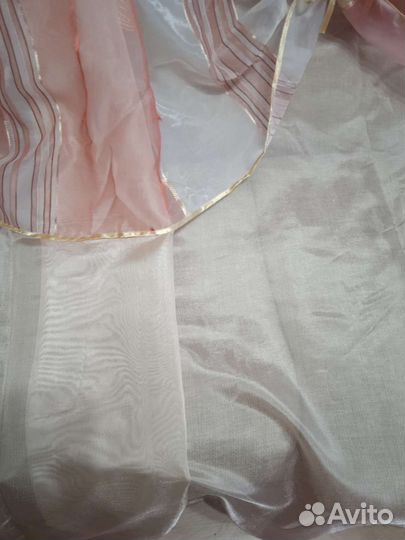 Тюль с ламбрикеном