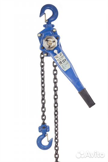 Таль ручная рычажная трр-тршср 1,5т, 6м (тип HSH)