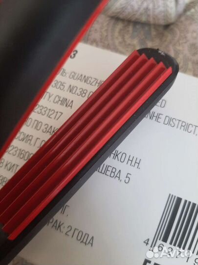 Дорожный утюг гафре для волос