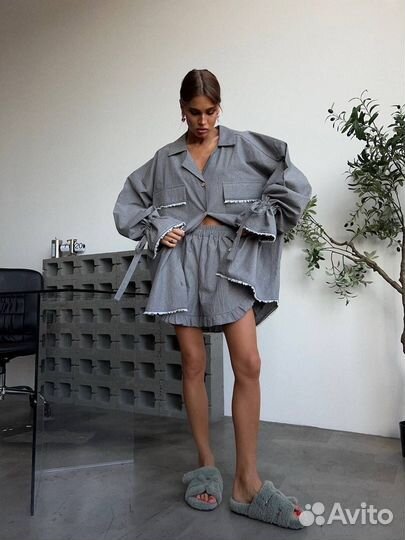 Костюм тройка хлопок